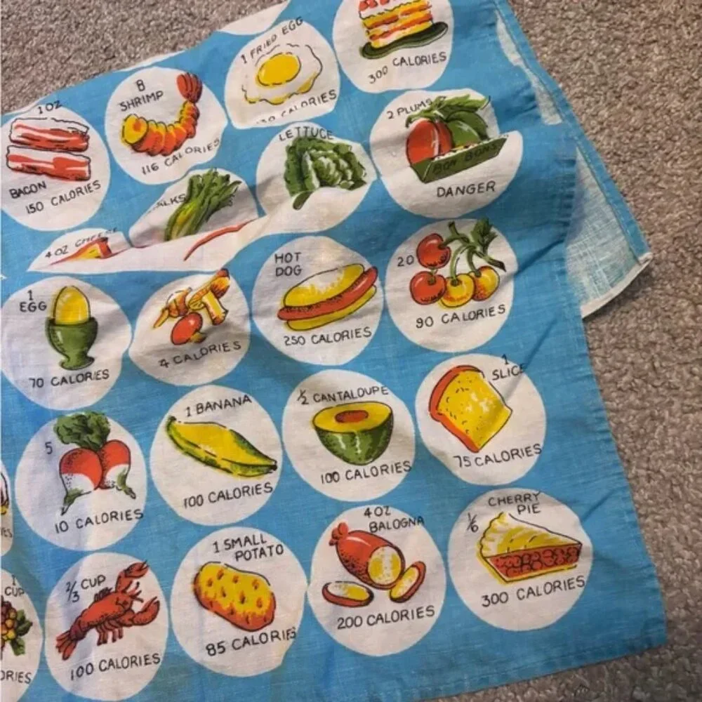 Bundle of Colorful Misc Vintage Linens Tea Towels Decorations
